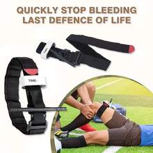 1/2 Sets Outdoor Tourniquet, One-Handed Operation Arterial Pressure Tourniquet, Outdoor Equipment, Suitable For Camping Supplies, Hiking, Camping And Travel, Simple And Convenient Operation, Multi-Purpose, Perfect Choice For Adventure, Hiking, Camping Accessories, Camping, Travel Accessories, Outdoor Sports, Sports Events, Cycling, Vacation, Men's Gifts, Women's Gifts - One Size Fits All - View 3