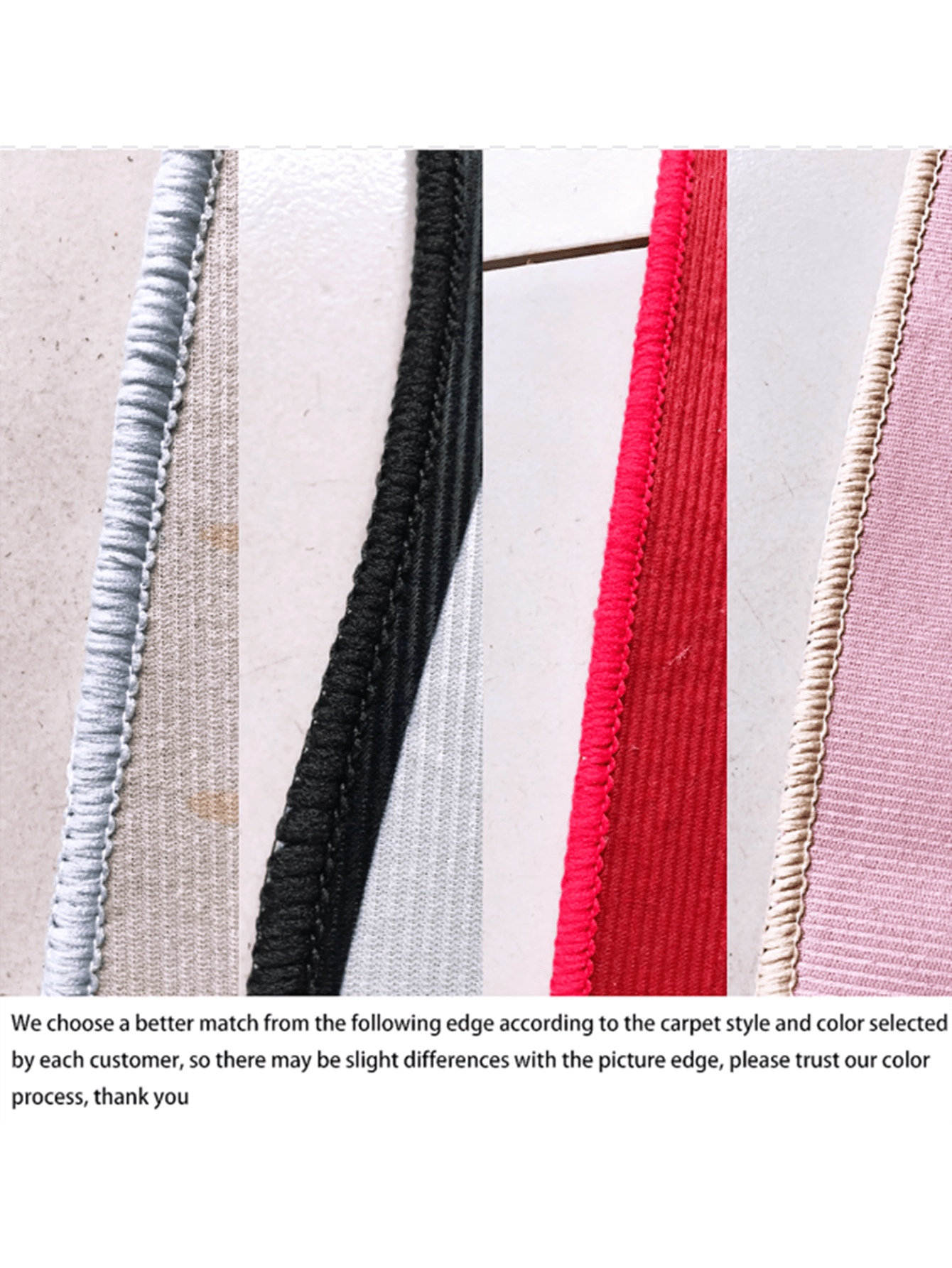 1pc Korean Sweet Bowknot Plaid Living Room Decorative Carpet, French Romantic Pink & Blue Contrast Artistic Design Bedroom Shaggy Rug, Asymmetrical Wavy Edge Entryway Washable Carpet - Multicolor - View 4