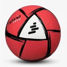 OKA Gripp 4 Hybrid Textured Handball Number 1, 2 And 3 For Training And Competition With Maximum Control And Resistance - Red - View 6