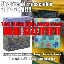 1厘米微型拼图，38厘米 x 26厘米，1000片，七色微型拼图，主题涵盖春、夏、秋、冬。精美设计，展现盛开的樱花、夏日海滩、色彩斑斓的秋叶和白雪皑皑的冬日景色。 - 彩色 - 查看 13