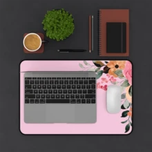 1 pièce Tapis de bureau personnalisé en PU antidérapant et durable avec texte personnalisé. Peut être utilisé comme tapis de souris, sous-main, protège-bureau. Protège votre bureau contre les rayures, les taches, les déversements, la chaleur et l'usure. Convient pour la souris, le bureau, le bureau, la maison, l'ordinateur portable - Multicolore - Voir 4
