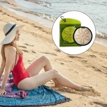 1pc Reusable Sand Removal Bag, Beach Essential For Summer Vacation, Suitable For Whole Family, Beach Essentials, Pool Float - 彩色 - 查看 3