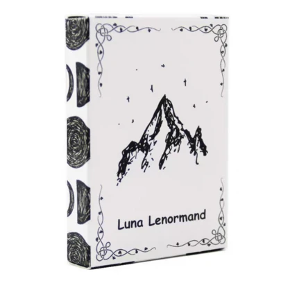 Luna Lenormand Oracle Cards Deck | Card Game| Tarot Deck|Fortune Telling & Divination Tool For Beginners & Experts|Witchy Gifts