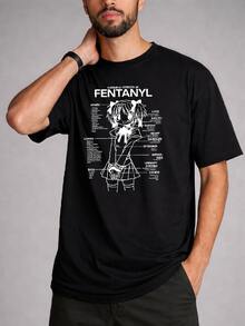 Anime Manga Madoka Magica Fantasy Magic Geek T-Shirt Unisex Male Female 100% Cotton Premium Top Streetwear Launch Immediate Shipping Various Colors!! Plus Size - 黑色 - 查看 2