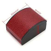 Premium Curved Watch Box - Faux Leather Exterior, Soft Velvet Lining, Elegant Watch Storage Box, Suitable For Collector's Watch Gift Box, Anniversary And Birthday Gift - Same Style In Multiple Colors - View 3