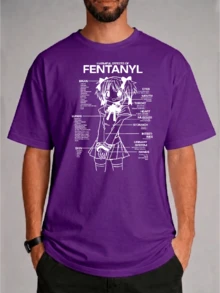 Anime Manga Madoka Magica Fantasy Magic Geek T-Shirt Unisex Male Female 100% Cotton Premium Top Streetwear Launch Immediate Shipping Various Colors!! Plus Size - 紫色 - 查看 3