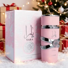 Lattafa Yara 100ml Perfume Spray, Women's Eau De Toilette, Women's Cologne, Lasting Fragrance, Arab Perfume Cologne, Long Lasting Floral, Elegant Floral, Alcohol Matrix, Formaldehyde-Free, EDP, Liquid Perfume, Long Lasting Floral, Perfect For Dates, Birthdays, Valentine's Day, Parties, Halloween, Christmas And New Year Gifts - 粉紅色 - 查看 6