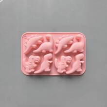 1pc Random Color Creative Big Dinosaur Shaped Silicone Mold, 3D Dessert Mold Suitable For Baking Mousse Cake, Truffles, Pudding, Jelly, Cheesecake - View 7