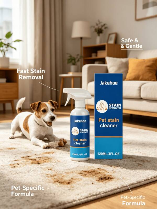 Pet Stain Remover, Helps Clean Common Stains, Suitable For Households With Pets