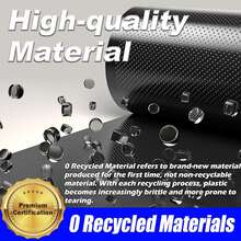 50pcs/Pack 65 Gallon Trash Bags, Large Commercial Garbage Liners, Disposable Black Trash Bags Suitable For Home, Business, Lawn And Leaves - 65 Gallons - View 5