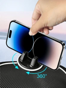 通用防滑汽车仪表盘垫，防滑车载手机支架垫，适用于和安卓智能手机 - 多色 - 查看 3