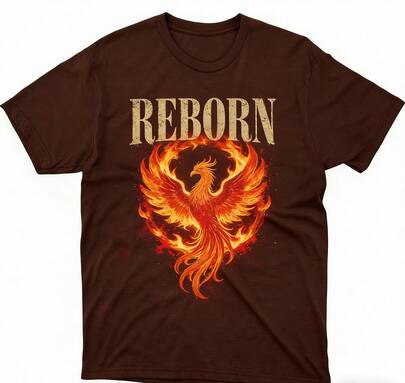 Reborn Phoenix Graphic T-Shirt, Fire Bird Tee For Men & Women,Men's & Women's Graphic T‑Shirt ,Casual Summer Cotton Tee,Classic Unisex Graphic T‑Shirt Perfect For Everyday Wear,Soft,Lightweight And Comfortable Cotton Day Comfort,Stylish Casual Design Ideal For Men And Women,Crew Neck T-Shirt,Gym Top,Going Out Top,Work Wear,Office Wear,Crew Neck T-Shirt,Nostalgia,Holiday Season,Graduation Season,Casual Black T-Shirt,Fitted,Slogan T-Shirt, Quote T-Shirt, Minimalist Graphic Tee,Funny Graphic Tee, Sarcastic T-Shirt, Meme T-Shirt,Animal Graphic Tee, Nature Print T-Shirt, Minimalist Art,Beach Holiday T-Shirt Summer Vacation Graphic Tee,Funny Holiday T-Shirt,