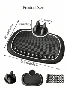 通用防滑汽车仪表盘垫，防滑车载手机支架垫，适用于和安卓智能手机 - 多色 - 查看 10
