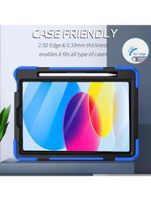 2 miếng dán màn hình cường lực, tương thích với Samsung Galaxy Tab/, chống trầy xước, cảm ứng nhạy. - HD - Xem 5
