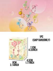 DIMOO Blooming Moment Series Premium Blind Box Pendant, 6 Regular Styles + 1 Secret Version, Wearable Art Collectible Suitable For Daily Matching, Premium Bag Decoration And Daily Fashion Accessory, Perfect Gift For Birthdays And Holidays - Multicolor - View 11