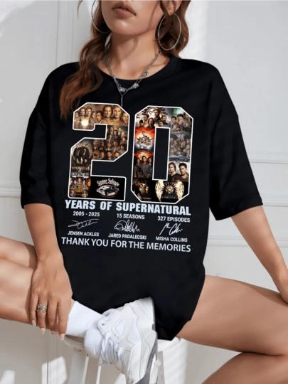2026: 20. Printed Commemorative Birthday T-Shirt - Made Of Pure Cotton, It Is Soft And Breathable, Suitable For Both Men And Women. This Casual Shirt Is Suitable For All Seasons And Makes A Trendys Keepsake. It's Perfect For Everyday Wear, Urban Fashion Enthusiasts, And Music Lovers.