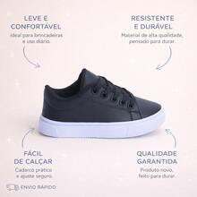 COMBO 2 Boys' Durable Sneakers | Lightweight And Soft, Made For Your Son, Sizes 25 To 36 | TAKE ADVANTAGE NOW! - 黑色 + 黑色 - 查看 7