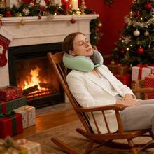 Memory Foam Travel Pillow, Upgraded Airplane Travel Neck Pillow 100% Pure Memory Foam Travel Pillow, Ideal For Airplane Flights, Car Trips, Train Journeys, And Office Naps. Available In Multiple Colors. - 玫粉 - 查看 8