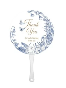 5pcs Plastic Hand Held Fans, Suitable For Wedding Guests, Adult Parties, Bachelorette Parties, Can Be Used As Wedding Favors, Bridesmaid Gifts - Multicolor - View 8