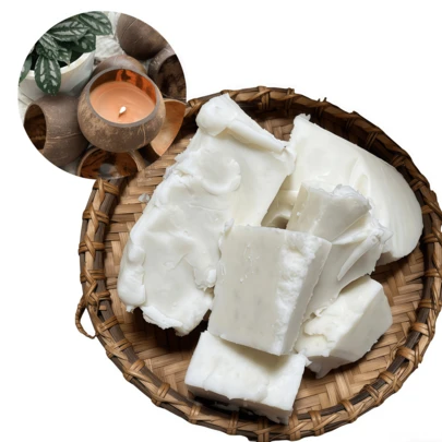 100g / 500g / 1000g Cera de coco blanca pura - Cera de coco natural para hacer velas DIY. Materiales para velas hechas a mano, adecuados para proyectos DIY, reuniones en el hogar y manualidades. Ideal para crear velas perfumadas, fragancias para el hogar, velas en recipientes y decoraciones festivas. Suministros de artesanía para DIY en el hogar de mujeres y elaboración de regalos creativos.
