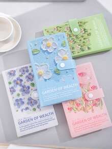 2026 New Banknote Collection Album, Envelope Money Saving Book, Banknote Storage Album, Cash Collection Book, Multi-Functional Storage Bag, Rectangular Design, Banknotes Not Included, Suitable For New Year, Valentine's Day, Easter Gifts - Multicolor - View 4