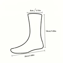 2双趣味水果图案樱桃针织袜，男女通用 - 彩色 - 查看 5