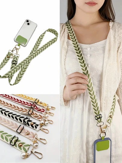 Long Phone Lanyard: Personalized Portable Shoulder Strap And Necklace, Adjustable Length, Suitable For Daily Use, Travel And Outings, Also A Cute Small Gift For Holiday Parties.