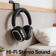 Gerripuer New Bluetooth Headphones, HIFI High-Definition Call, Comfortable Headband, MP3 Music Player, Phone Compatible, Foldable Rotatable Retractable Type-C, Metal Texture, High-End Business Gift, Wireless Bluetooth Headphones - Black - View 4