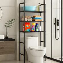 Multifunctional Organizer Shelf With Shelves For Bathroom - 黑色 - 查看 2