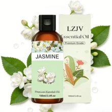 100ml/30ml/5ml Jasmine Fragrance Essential Oil, Jasmine Oil, Suitable For Aromatherapy Diffuser, Humidifier, Soap/Candle Making, Unisex, Ideal Gift - Jasmine Essential Oil - View 3