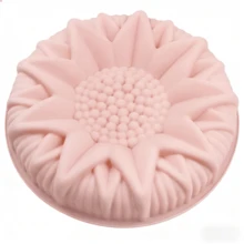 Khuôn bánh silicon hình hoa hướng dương, chống dính, dễ lấy bánh ra và dễ vệ sinh, dụng cụ làm bánh đa năng dùng cho bánh bông lan, bánh đậu xanh, bánh khoai môn, thạch, bánh pudding, mousse, sô cô la, các món tráng miệng đông lạnh, xà phòng, nến và các dự án thủ công. - Nhiều màu - Xem 11