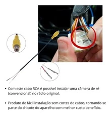 Kit Instalação Câmera Hb20 2023 2024 Câmera Ré Com Sensor - A - Visão 6