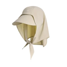 Mũ chống nắng nữ UPF50+ chống tia UV, vành rộng, có nắp che cổ, dây buộc điều chỉnh được, nhanh khô, nhẹ, thích hợp cho đi biển, du lịch và sử dụng hàng ngày vào mùa hè. - A - Xem 8