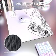 Tấm lót chuột Attack Shark CM05 bằng kính cường lực độ cứng 9H, kích thước 17.7 x 15.7 inch, bề mặt siêu mịn, đế PU chống trượt, lý tưởng cho game thủ chuyên nghiệp. - Xem 4