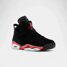 Jordan 6 Retro Infrared Salesman - Red - View 3