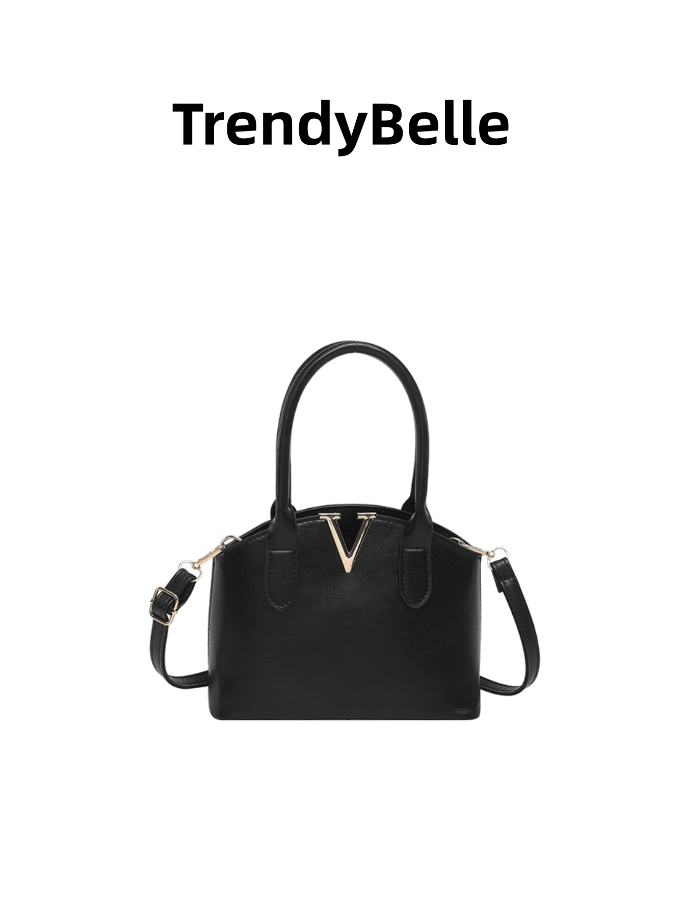 1pc New Fashionable V-Shaped Handbag, Versatile Minimalist Shoulder & Crossbody Bag