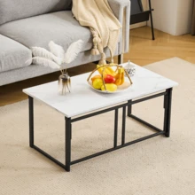 Tables - White - View 1