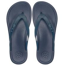 Wide Width Flip Flops For Women Arch Support Comfortable Summer Beach Walking Thong Sandals Slip On Indoor Outdoor - Màu xanh hải quân - Xem 2