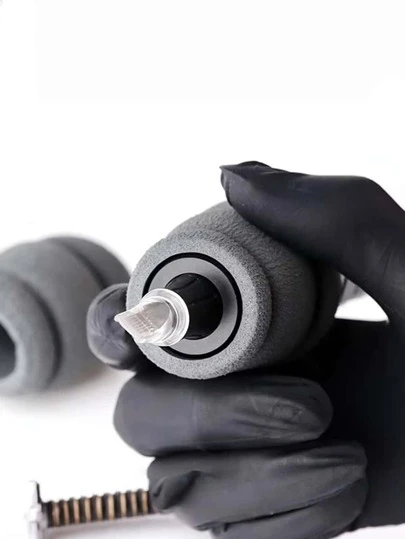 5 piezas de 41mm/31mm Funda compatible para agarre de tatuaje, esponja reductora de vibración para máquinas de tatuaje, artistas de tatuaje profesionales y aficionados, fatiga de mano, síndrome del túnel carpiano, accesorio de herramienta de bolígrafo