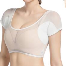 S/M/L/XL 吸湿排汗吊带背心，腋下配有可水洗吸汗垫，透气防汗内衬，女士适用，适用于腋下和肩部，速干，适合旅行、运动、户外活动和夏季穿着。 - 網紗包胸 - 查看 46