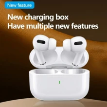 1 pieza Auriculares inalámbricos Bluetooth con micrófono, cancelación de ruido, larga duración de la batería, control táctil intrauricular, adecuado para iPhone y otros teléfonos inteligentes - Ver 2