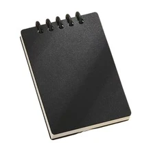 1 pieza Cuaderno de hojas sueltas A7 mini - Cuaderno de vocabulario portátil para estudiantes - Planificador de bolsillo elegante para tareas diarias - Mini diario recargable de alta calidad - Mini cuaderno de moda DIY - A5 - Ver 8