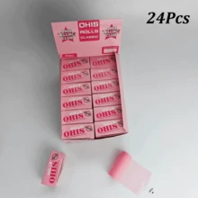 24 Rolls, Rolling Paper, 44mm Self-Control No-Cut Rolling Paper, 196.85 Inches Long, Smooth Sliding, Smooth Burning, Three Colors, Bulk For Personal Use And Parties, Smoking Accessories, Christmas Gift - Multicolor - View 11