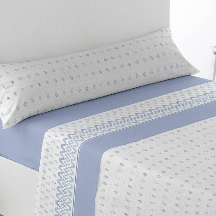 Summer Polyester Sheet Set, Quick-Drying And Soft, With A Variety Of Floral And Geometric Prints For A 105cm Bed - Color 17 - View 1