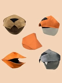 趣味3D鸭嘴面具配时尚眼镜，新奇角色扮演面具，万圣节派对创意动物鼻子面具礼物 - 動物口罩 - 查看 7