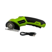 Electric Scissor Cardboard Cutter With LED Light, Cordless Electric Cutter, Rotary Cutter For Fabrics, Carpets, Leather, And Plastics - Multicolor - View 4