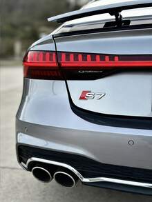 Audi S3 S4 S5 S6 S7 S8 Trunk Metal 3D Logo Sticker, Strong Adhesive Backing Easy To Apply, Suitable For Audi Full Series Vehicle Exterior Modification - Car Stickers and Car Logos - View 6