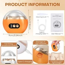 Máy cắt và đánh bóng móng tay điện tử thông minh 2 trong 1, sạc USB, pin lithium-polymer 500mAh, tích hợp chức năng chống cắt, mài và chiếu sáng, lý tưởng cho việc làm móng, giũa, đánh bóng và tạo hình móng, món quà hoàn hảo. - màu trơn - Xem 11