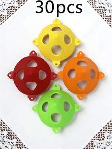 10入組金字塔三角噴漆木板支撐架，塑料錐形底座不滑脫墊木工噴漆支架 - 黃色 - 查看 17