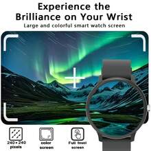 Multi-Functional Smart Watch With Replaceable Strap, Fashionable Digital Watch, Supports Calling And Music Control, Unisex Sports Watch - Multicolor - View 2